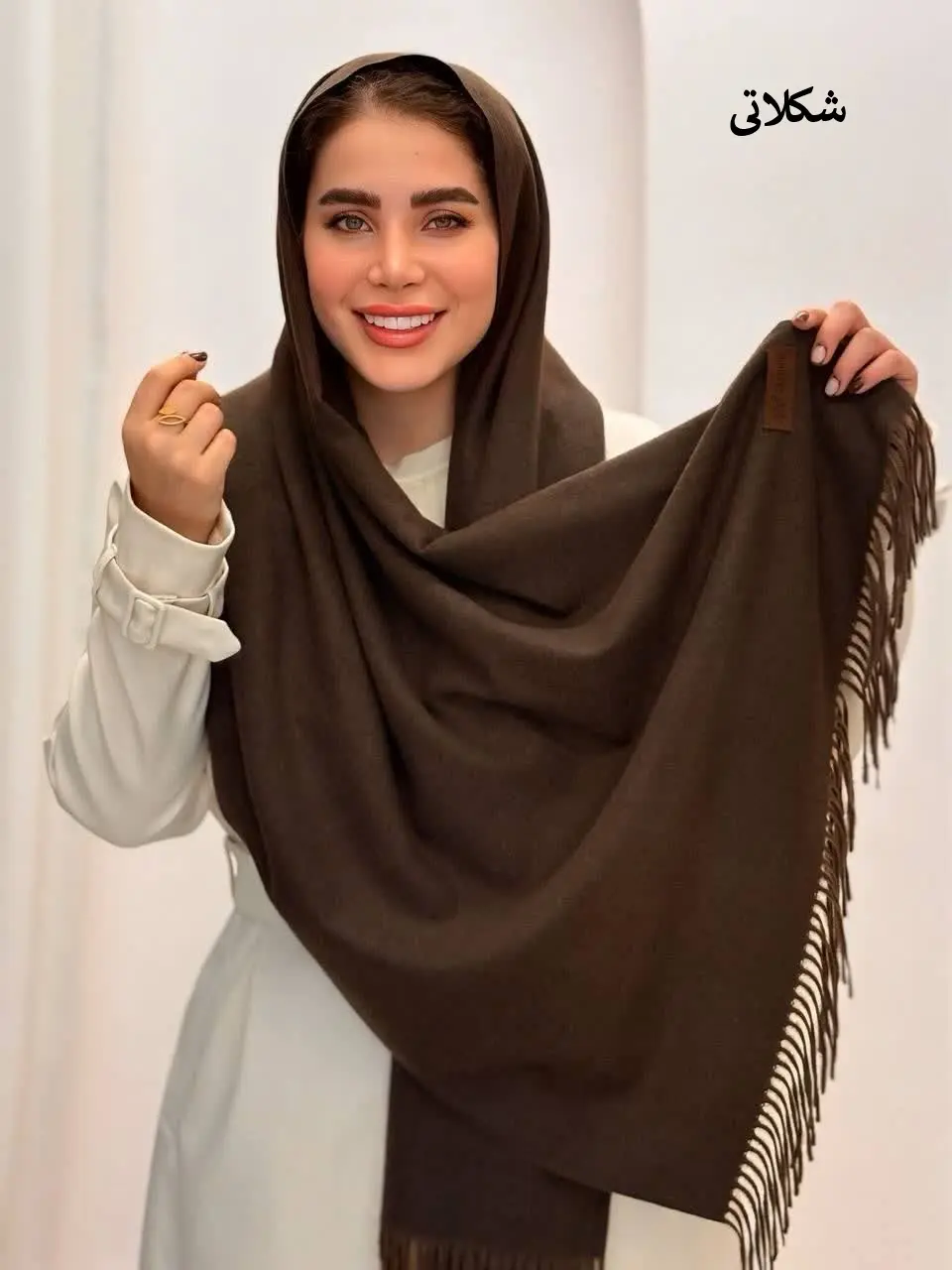 3584-شال موهر نورین